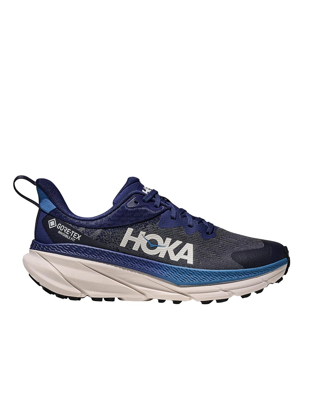 Zapatillas Hoka Challenger 7 Goretex marino de hombre