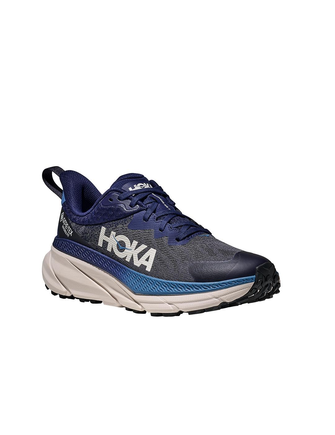 Zapatillas Hoka Challenger 7 Goretex marino de hombre