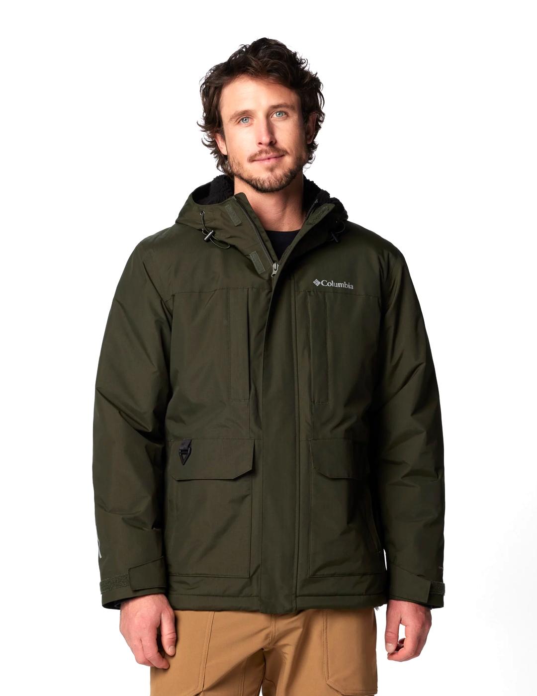 Chaqueta Columbia Landroamer Sherpa Lined verde de hombre