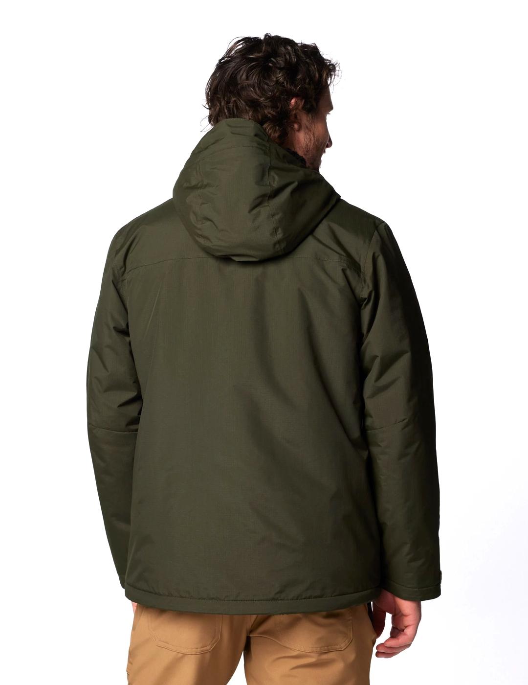 Chaqueta Columbia Landroamer Sherpa Lined verde de hombre