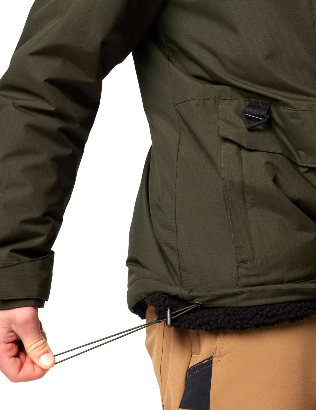 Chaqueta Columbia Landroamer Sherpa Lined verde de hombre