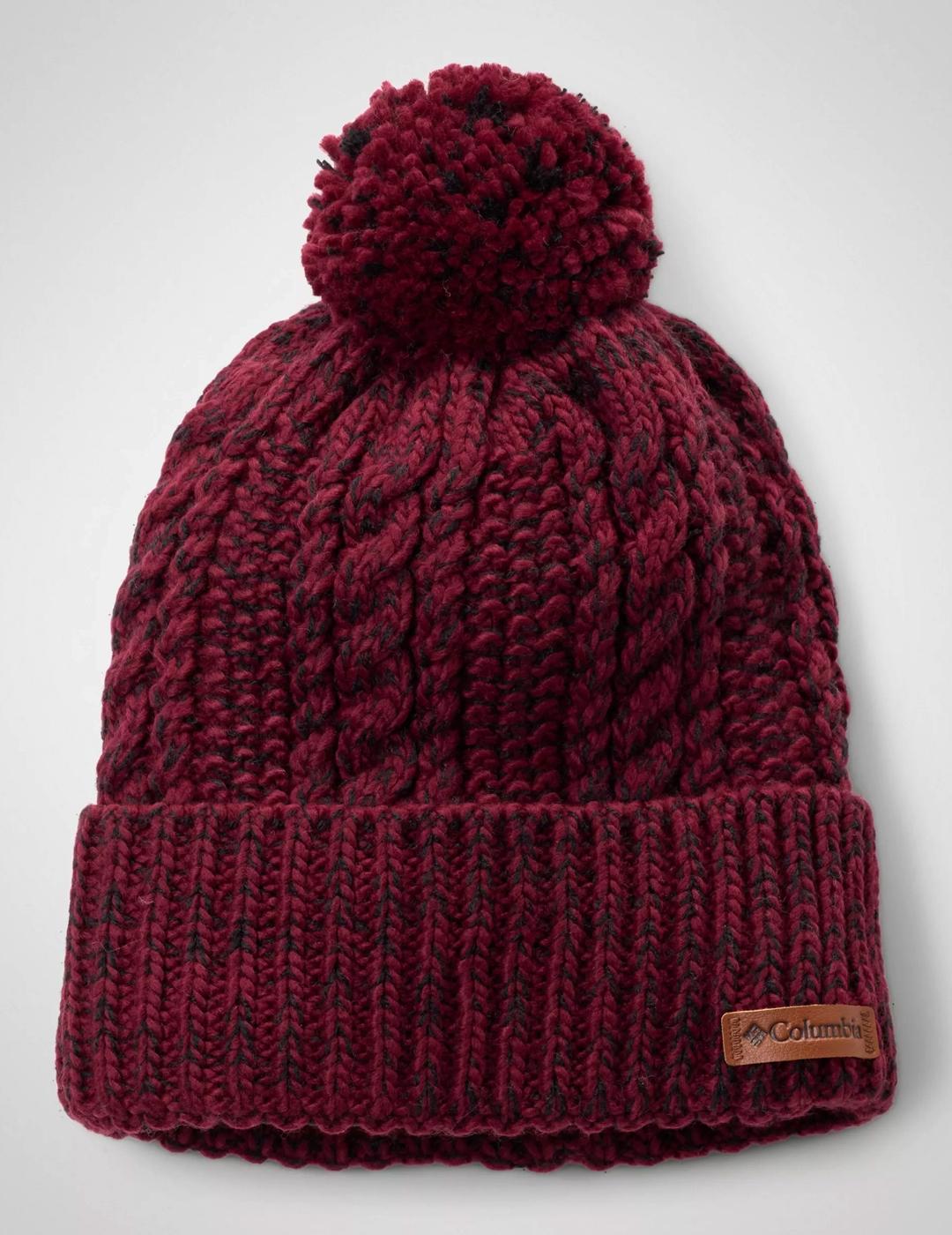 Gorro Columbia Cozy Ridge granate unisex