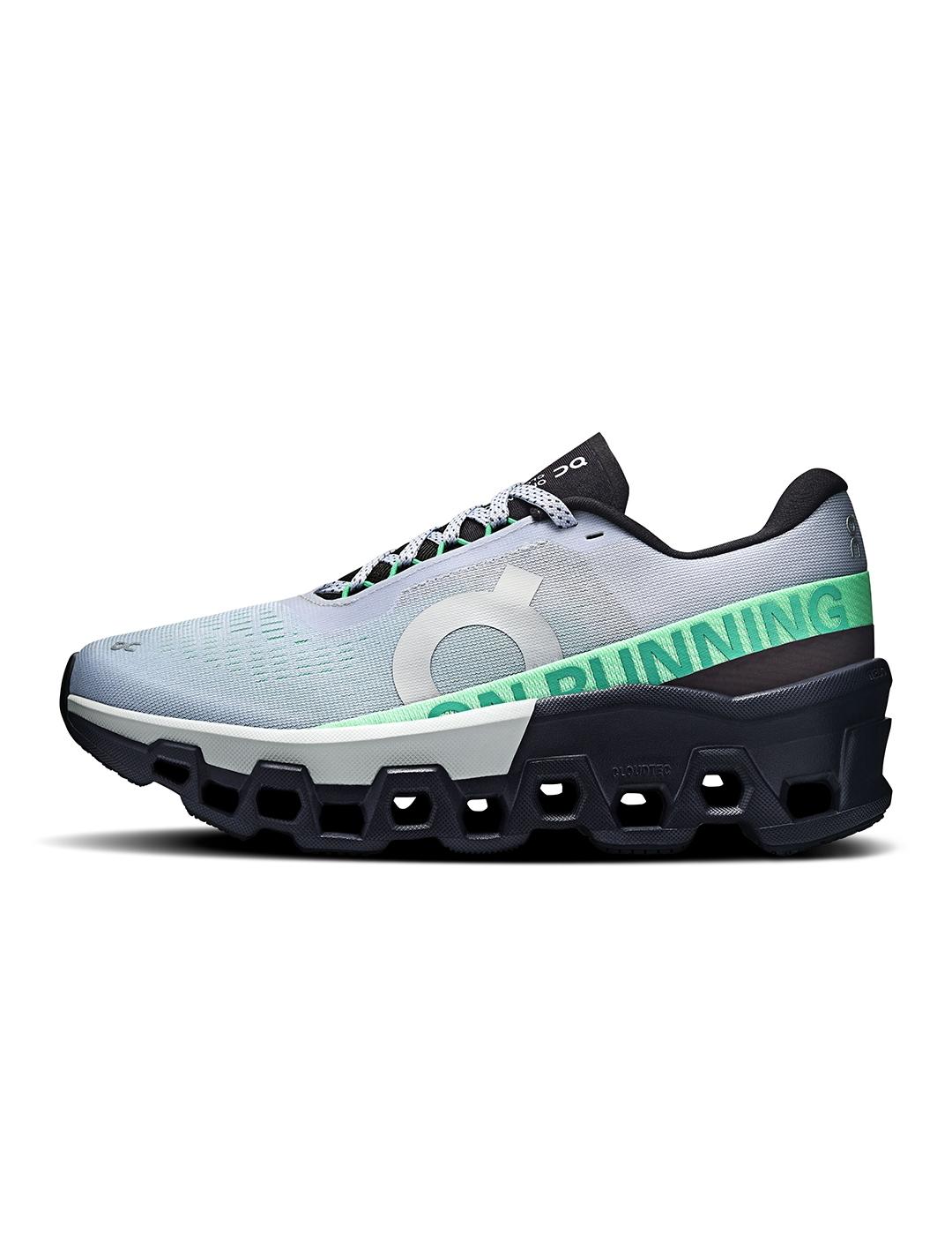 Zapatillas On Running Cloudmonster 2 grises de mujer