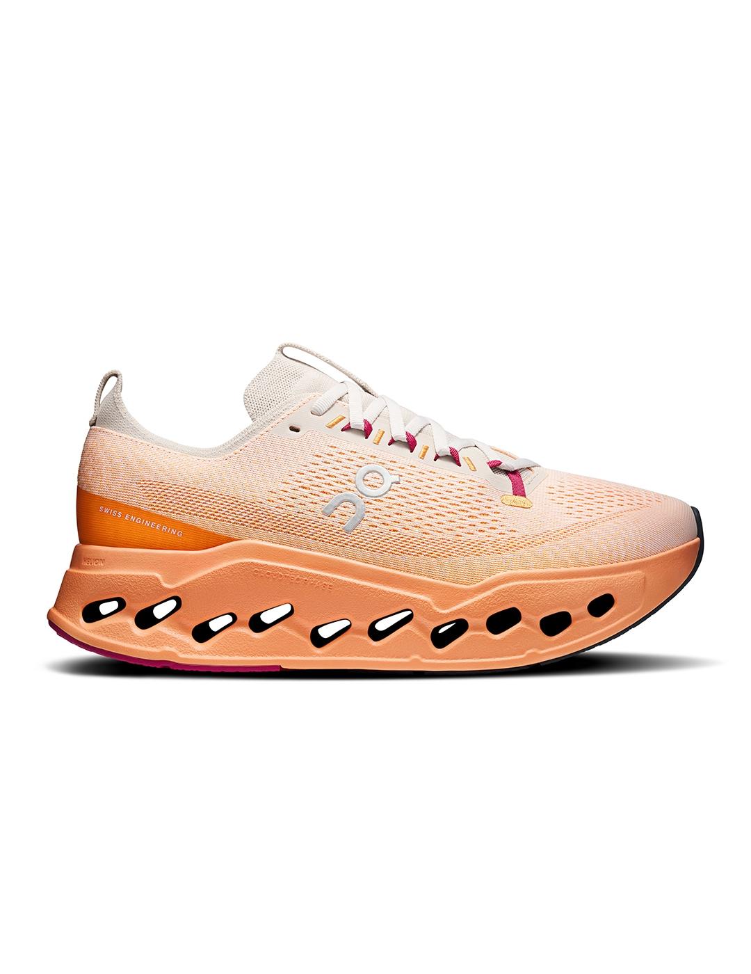 Zapatillas On Running Cloudsurfer Max naranjas de hombre