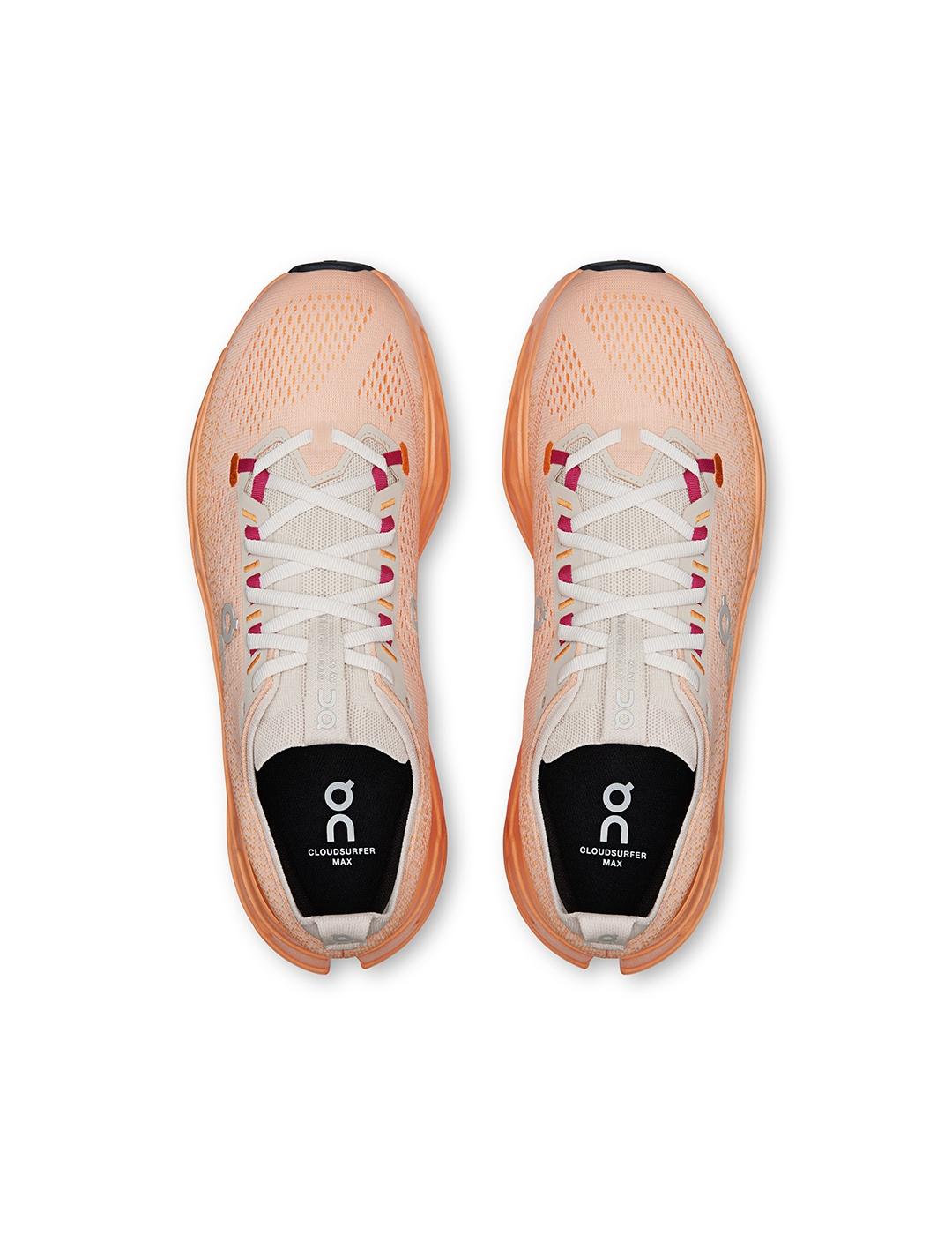 Zapatillas On Running Cloudsurfer Max naranjas de hombre
