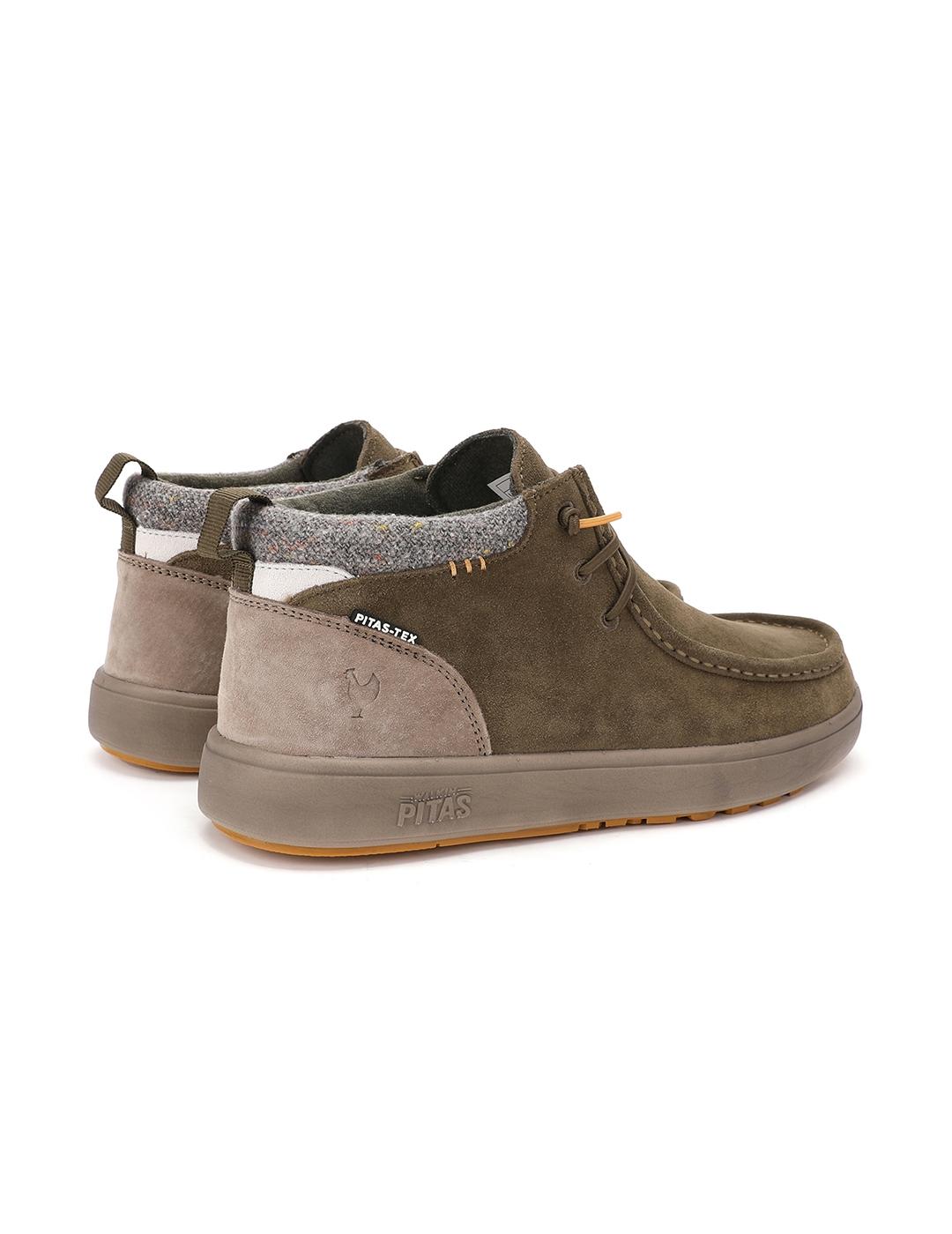 Botas Walk In Pitas Baikal Waterproof Kaki de hombre