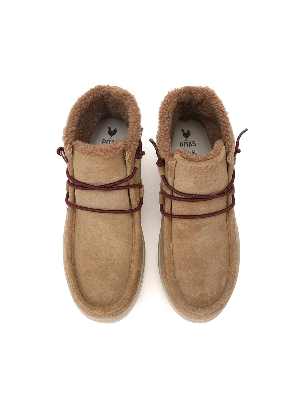 Botas Walk In Pitas Sydney Camel de mujer