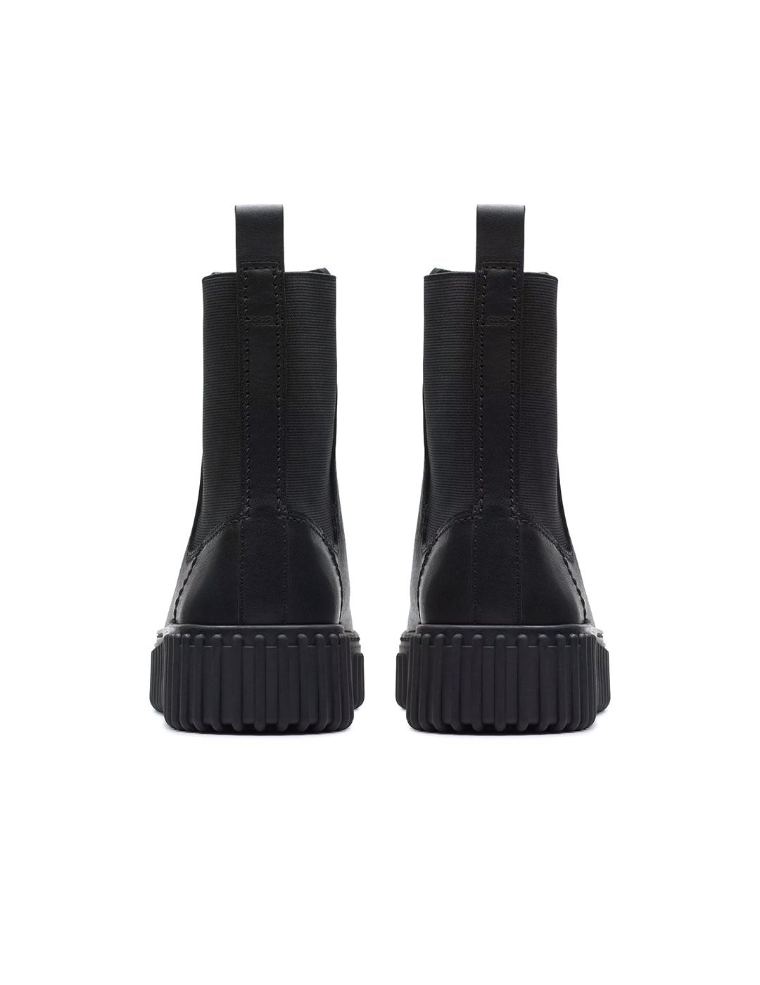 Botas Clarks Torhill Maple piel negras de mujer