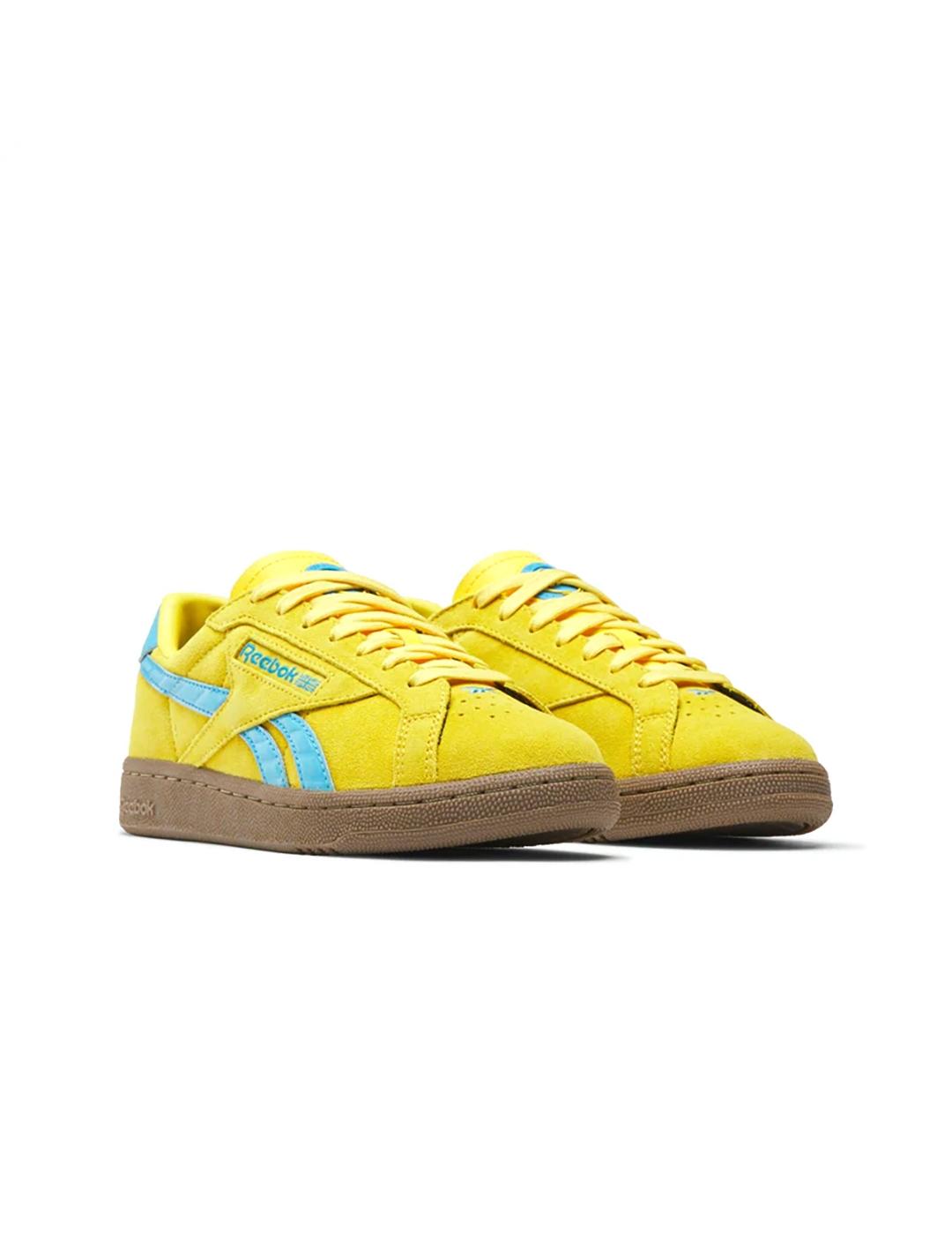 Zapatillas Reebok Club C Grounds Uk amarillas de mujer