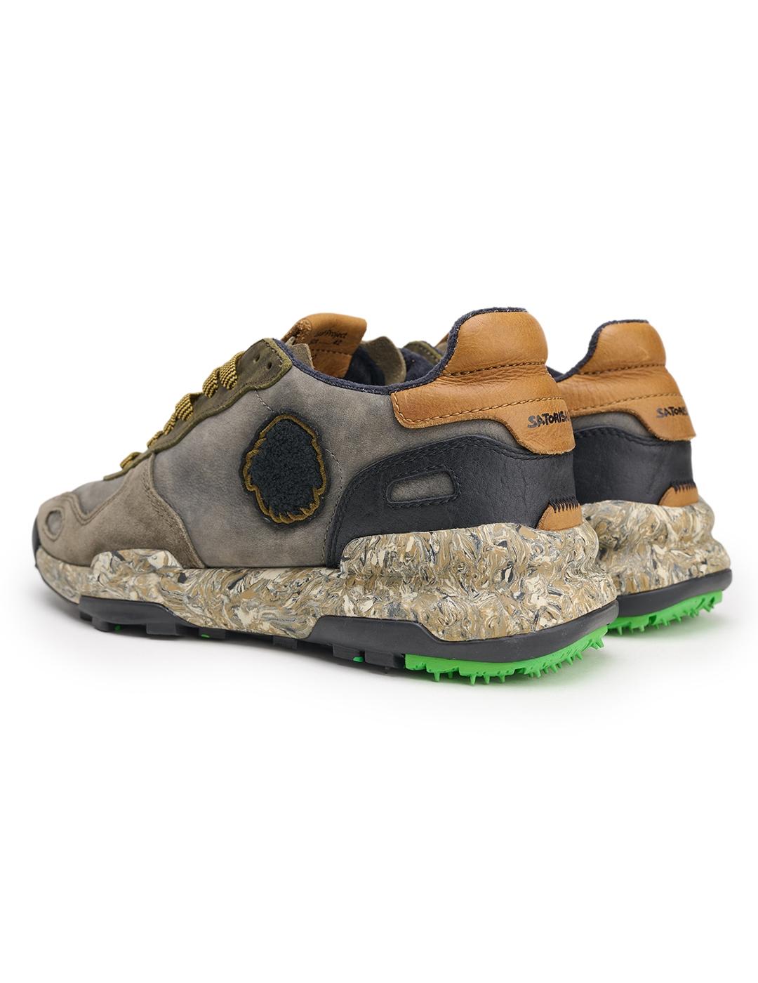 Zapatillas Satorisan Chacrona Premium verdes de hombre