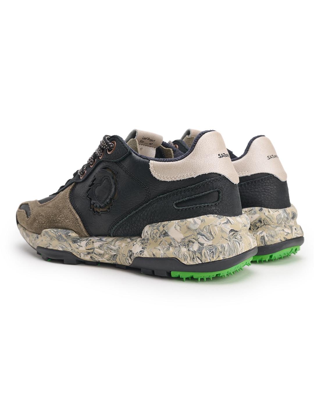 Zapatillas Satorisan Chacrona Pull Up negras de hombre