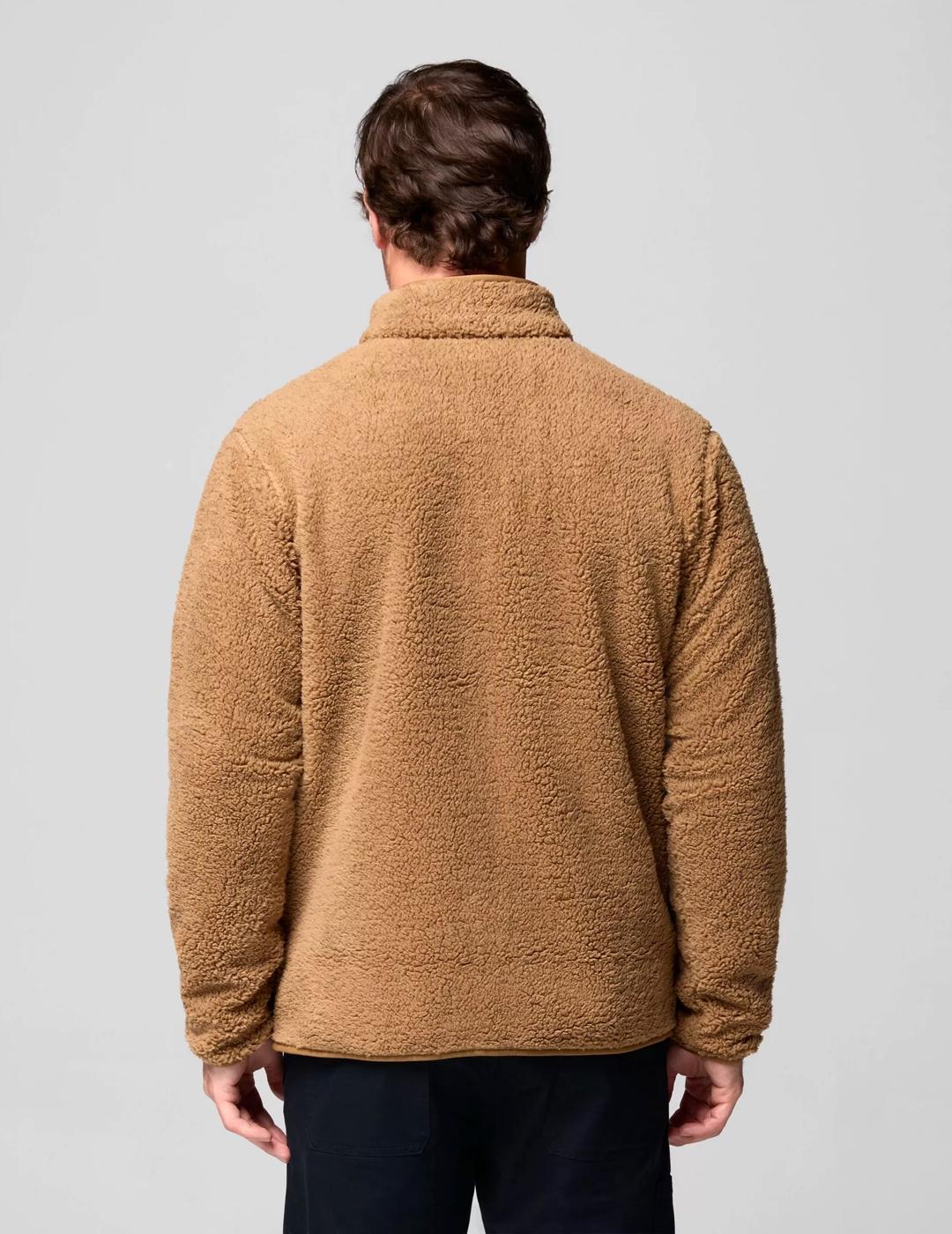 Forro Polar Columbia Rugged Ridge High Pile camel de hombre