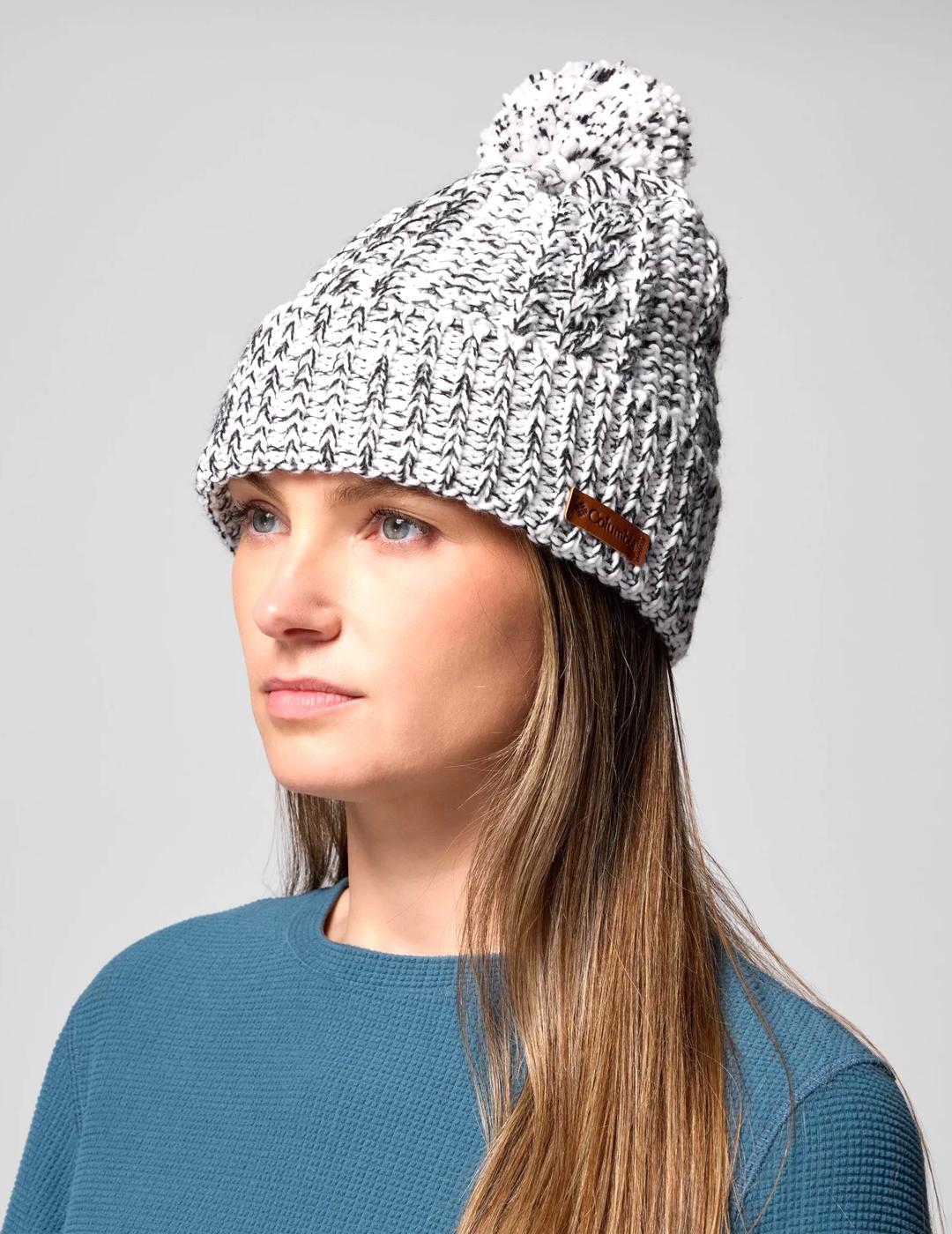 Gorro Columbia Cozy Ridge Beanie blanco negro unisex