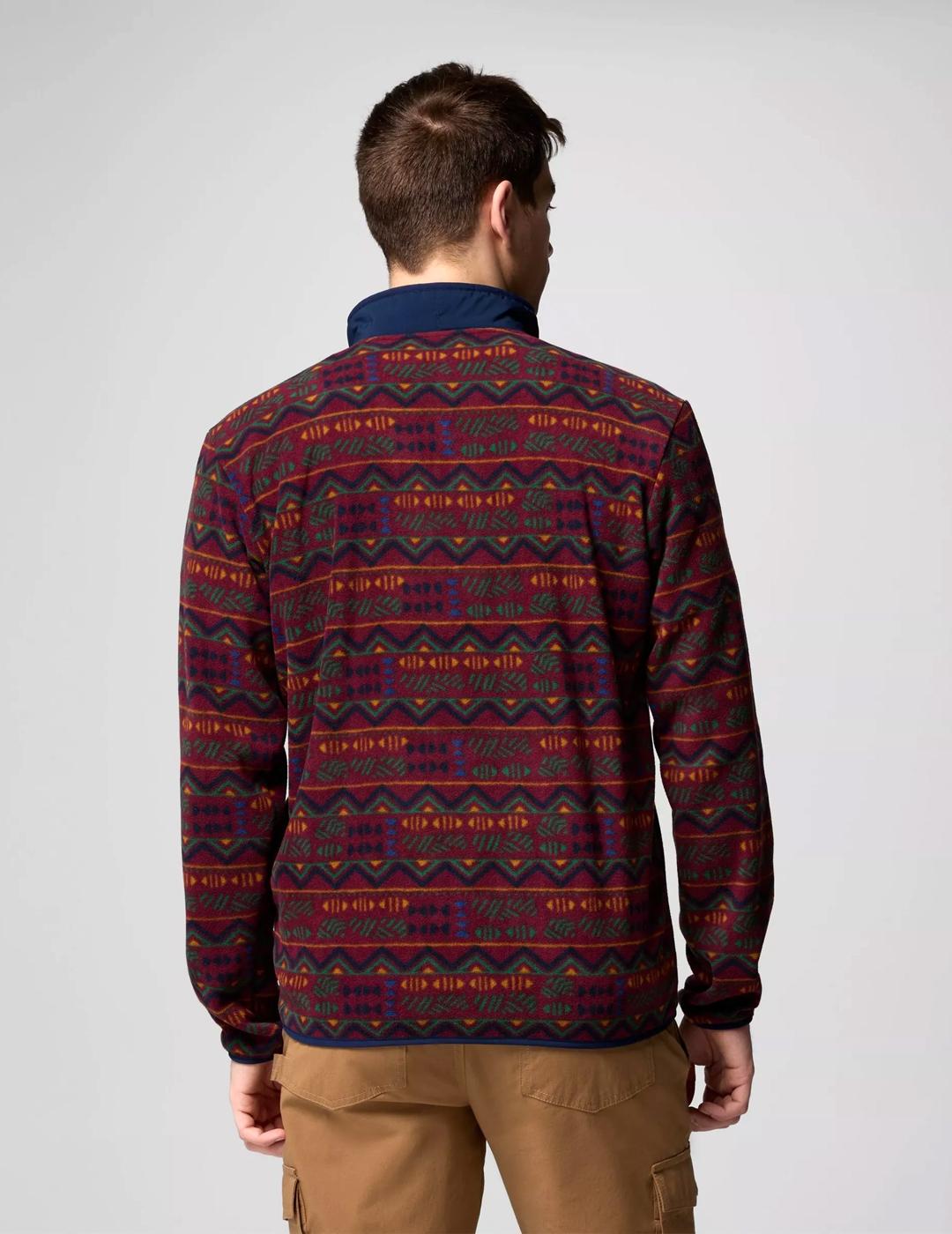 Forro Polar Columbia Sequoia Grove Printed granate de hombre