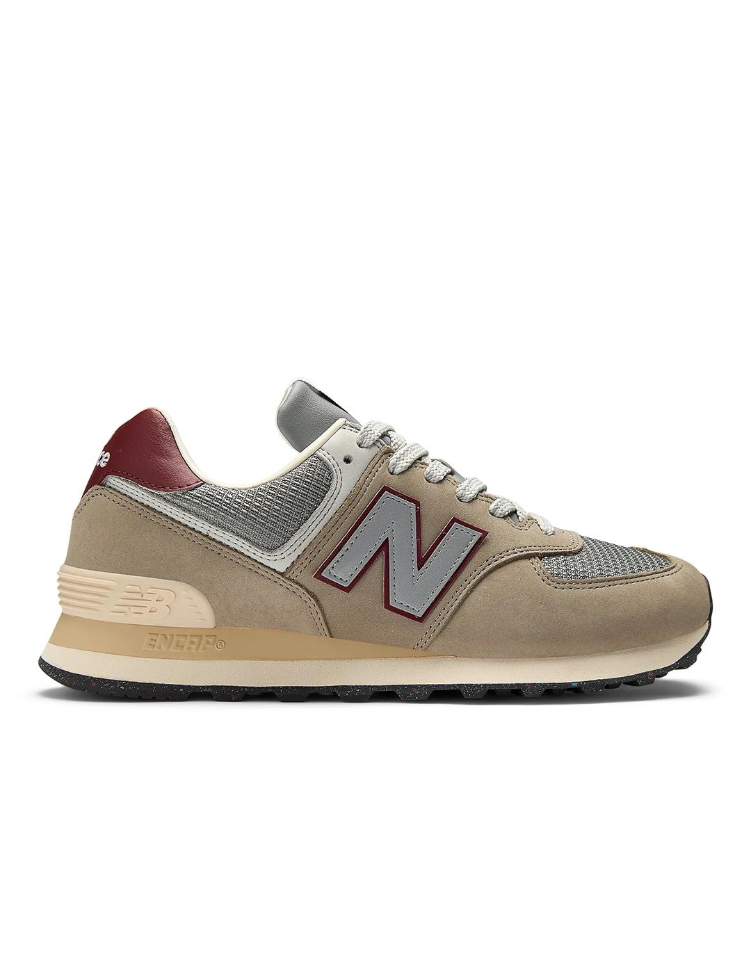 Zapatillas New Balance U574SKB grises de hombre