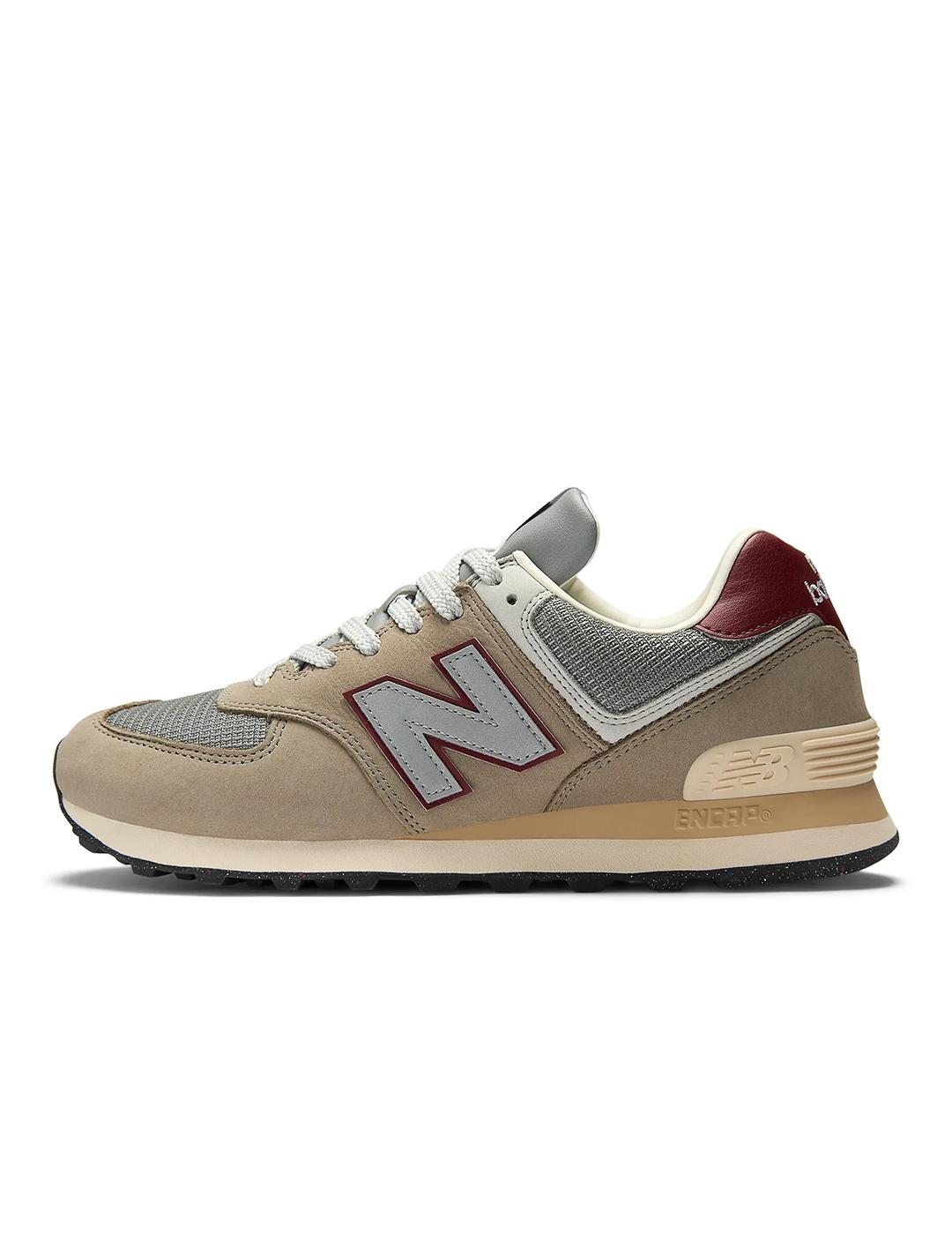 Zapatillas New Balance U574SKB grises de hombre