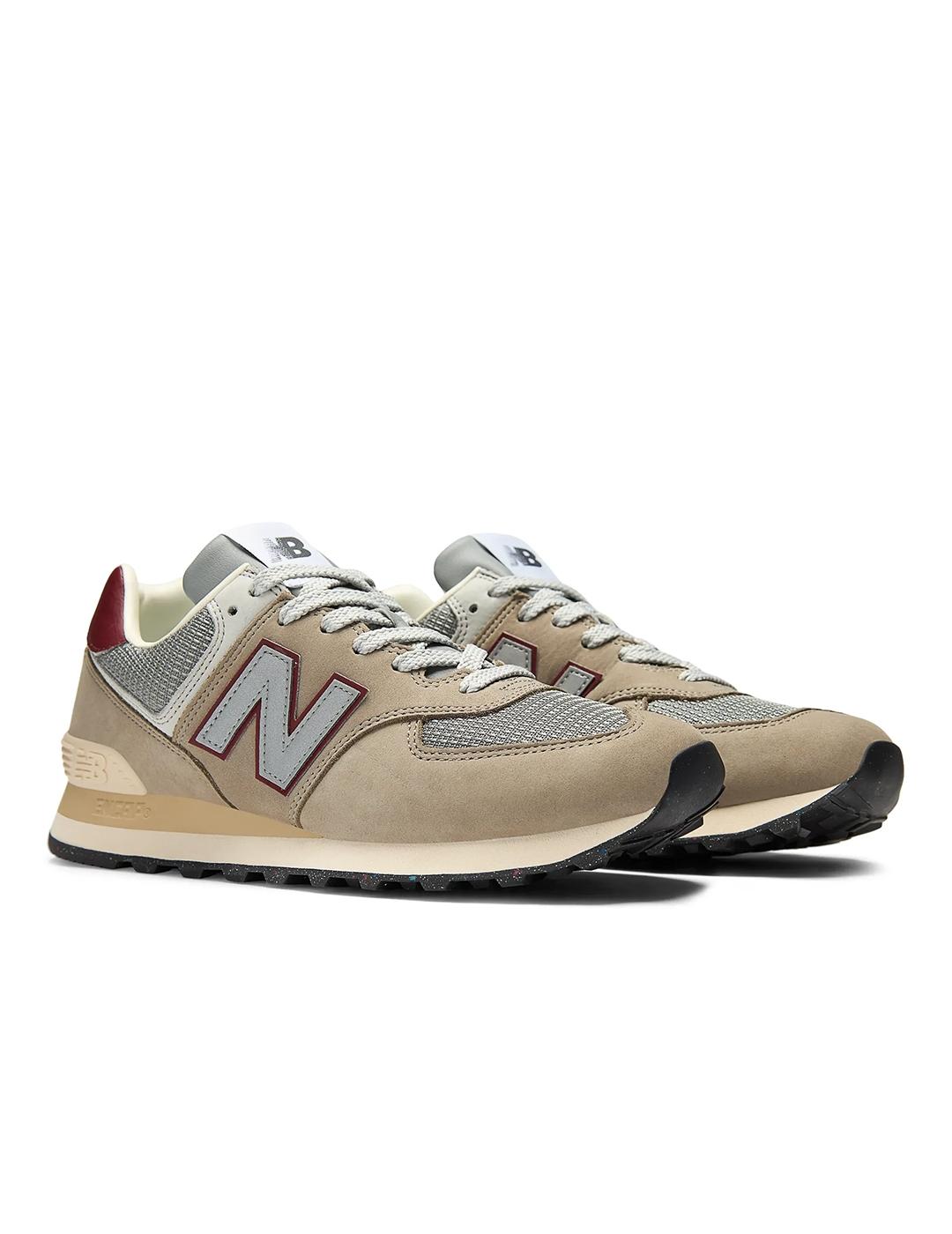 Zapatillas New Balance U574SKB grises de hombre