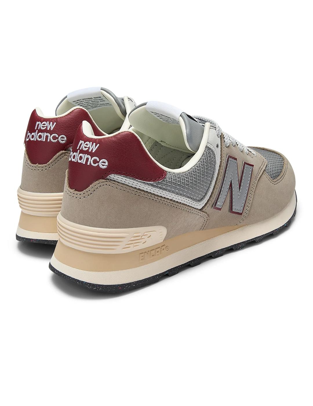 Zapatillas New Balance U574SKB grises de hombre