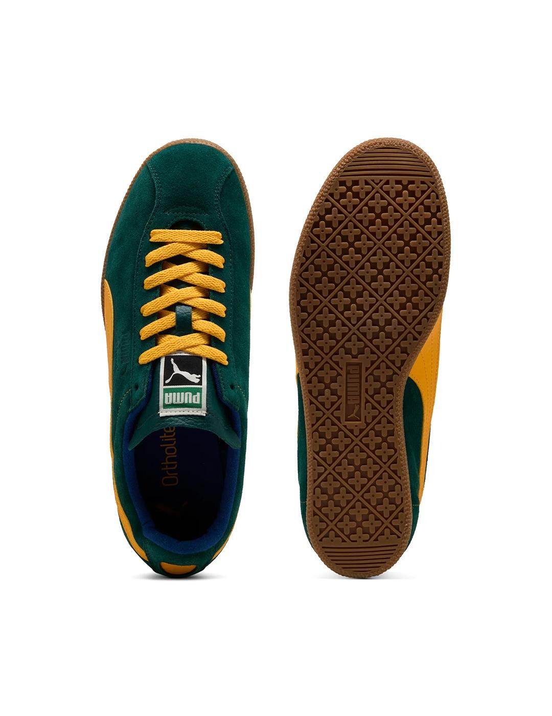 Zapatillas Puma Brasil ante verde de hombre