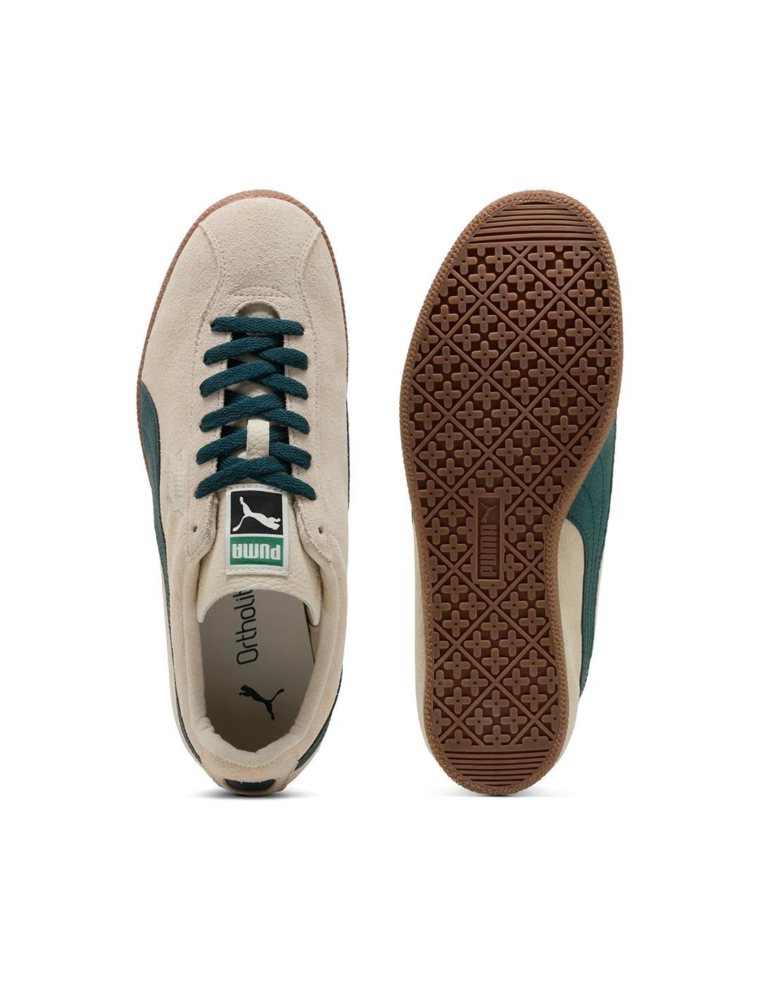 Zapatillas Puma Brasil ante crudo de hombre