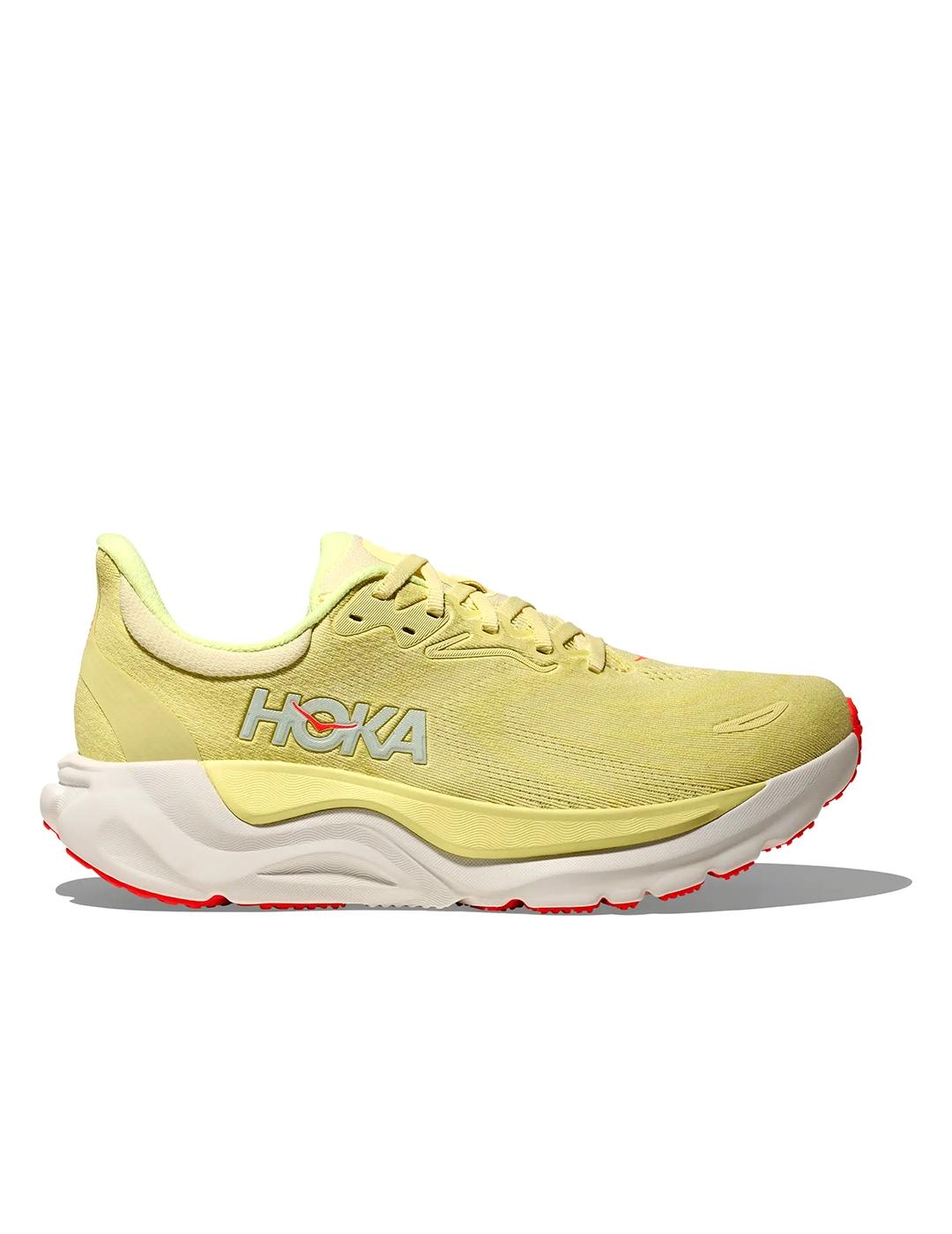 Zapatillas Hoka Arahi 8 amarillas de mujer
